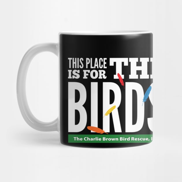 CB for the birds 2 - white type by Just Winging It Designs